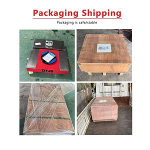 नई 20 टन भारी शुल्क इलेक्ट्रिक टैंक रिमोट कंट्रोल सामग्री के साथ कार्गो ट्रॉली लोड चलती स्केट्स - Product Image 6