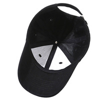 Gorra de Béisbol de PVC de 6 Paneles, Estilo Simple y Moderno, con Bordado de Letras, Cierre a Presión, para las Cuatro Estaciones, Suministro Directo de Fábrica