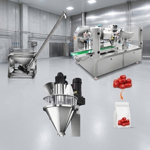 Macchina per Confezionamento a Sacchetto di Prodotti Granulari a 8 Stazioni, Completamente Automatica, con Riempimento e Chiusura Sottovuoto - Product Image 1