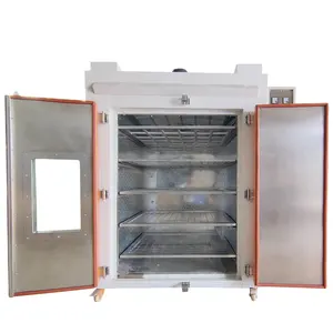 Orange middle size drying oven with observed window for pet food dried mango dried fruit