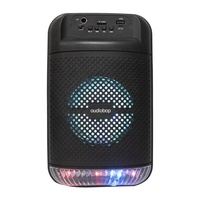 Altavoz Inalámbrico Portátil Oudiobop de 5W y 4 Pulgadas, Compatible con OEM/ODM, Molde Privado, Luces LED RGB, Uso en Interiores y Exteriores, Ranura para Tarjeta TF, USB y Micrófono