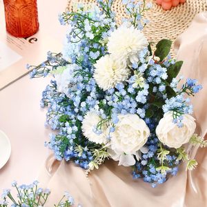 Janinka - Ramo de Gypsophila Artificial Realista y Duradero de 30 Piezas, 20.8 Pulgadas, Decoración Floral Artificial para Bodas y Fiestas - Product Image 6