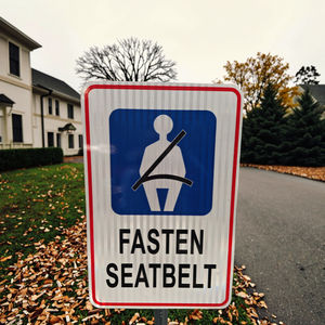 Placa de aluminio hecha a medida, placa de señal de tráfico reflectante, LED y puntas de seguridad solar para una conducción segura, hecha a medida - Product Image 4