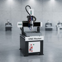 Mesin Pengukir dan Pemotong CNC Kecepatan Tinggi dengan Bodi Besi Cor 3 Axis CNC Engraver untuk Cetakan Logam, Akrilik, PCB, Grafit