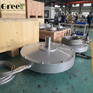 Générateur à flux axial sans noyau pour énergie éolienne, solaire et hydroélectrique 500W-100KW Personnalisé 120-500RPM - Product Image 6