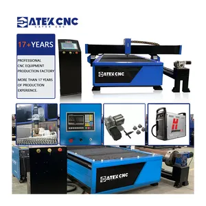 Metal kesme CK-1325 1530 1840 yüksek hassasiyetli üretim levha boru cnc plazma kesme makinesi plazma kesici