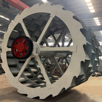 Offre Spéciale : Laveuse de sable industrielle automatique à godets rotatifs 50-100t/h, grande machine de lavage de gravier et de sable à vendre en Chine