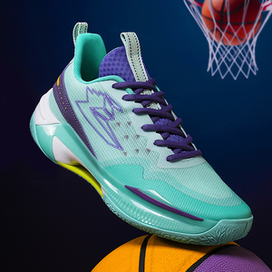 <strong>2026</strong> NEW LEAO Fashion Sneaker High Elastic Running Colorful Breathable Flying Woven Men's <strong>Basketball</strong> Sneakers <strong>Shoes</strong> - Product Image 5