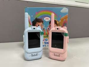 جهاز اتصال لاسلكي بشاشة فيديو 2 بوصة للأطفال، اتصال ثنائي الاتجاه بمدى 1500 قدم مع مؤثرات صوتية رائعة، للأعمار من 3 إلى 12 سنة، مناسب لأعياد الميلاد والأنشطة الخارجية - Product Image 5