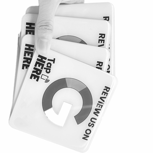 ป้ายอีพอกซีเรซินอีพ็อกซี่กันน้ำสำหรับร้านอาหารโรงแรม14443A เมนู E NFC สำหรับบาร์คาเฟ่ Google รีวิวสื่อสังคมออนไลน์ - Product Image 6