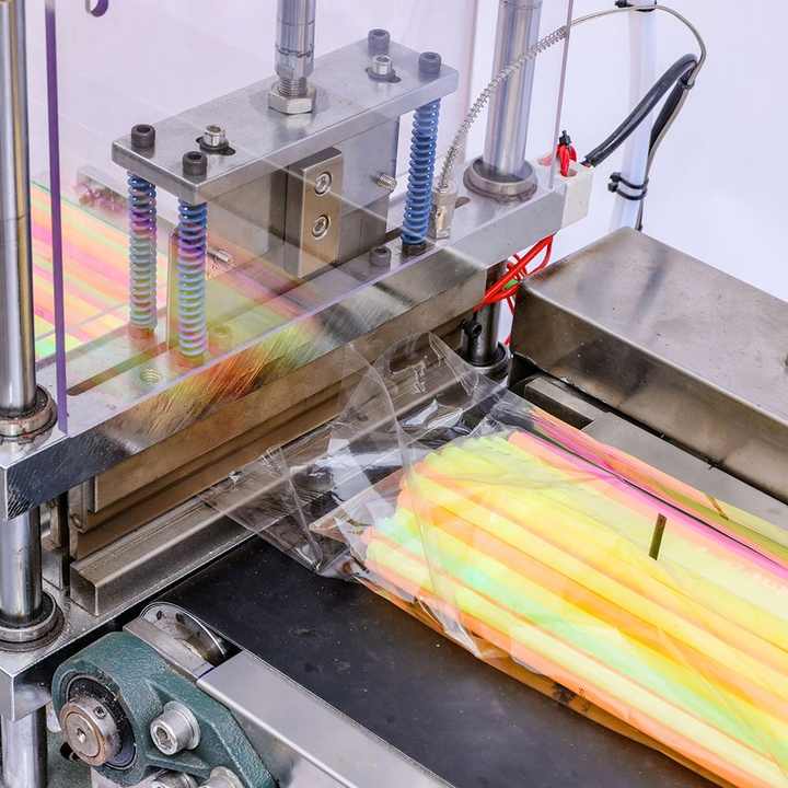 Factory Price Automatic Film Sealing Straw Packing Machine Straw