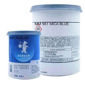 Sherwin-Williams Automotive Waterborne Basecoat Mica Pearl Blue Fórmula 1L OEM para Repintado en Aerosol, Uso en Taller de Carrocería - Product Image 4