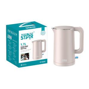 Hervidor eléctrico <span class=keywords><strong>de</strong></span> acero inoxidable WINNING STAR 1.7L 1500W, hervidor <span class=keywords><strong>de</strong></span> <span class=keywords><strong>agua</strong></span> eléctrico para té, hervidor <span class=keywords><strong>de</strong></span> <span class=keywords><strong>agua</strong></span> <span class=keywords><strong>de</strong></span> viaje - Product Image 2