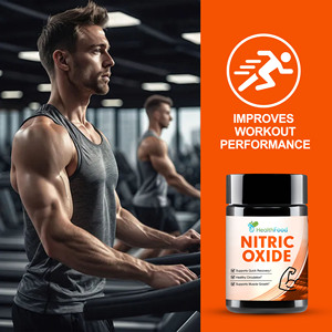 Private Labels Premium Formula Nitric Oxide Capsules Contains Tribulis Fruit Extract Intense Muscle Pumps Adult Fitness Capsules - Product Image 3