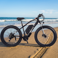 Vélo de montagne électrique tout-terrain pour adulte, avec moteur arrière et batterie amovible, vente en gros usine