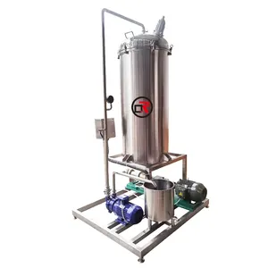 Clean and easy operate vacuum degassing pot,vacuum degasser tank,fruit juice vacuum deaerator