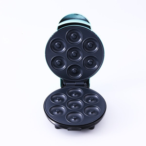 Donut Maker Mini Electric Round Baker For Household Breakfast Cake Cookie Maker Light Food <b>Machine</b> With Double Sided Heating - Product Image 2