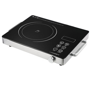 Chưa được đánh bóng tinh thể màu đen tấm xách tay Nồi cơm điện gốm HOB với CE - Product Image 2