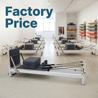 Machine de Pilates Reformer Professionnelle de Qualité Supérieure pour Studio, en Aluminium