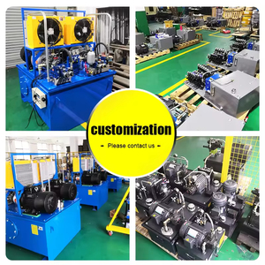 Tùy chỉnh 12 V DC động cơ diesel điều khiển mini thủy lực đơn vị gói điện 5HP 100HP - Product Image 5