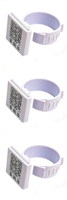 F-010 YIAN Mini Étiquettes RFID UHF en ABS à courte portée (0-10cm) pour bagues de patte de pigeon et de poulet, ISO 18000-2~125kHz, balises NFC pour oiseaux