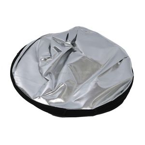 100cm 150*200 cm or et argent 5 en 1 réflecteur photographie éclairage <span class=keywords><strong>Photo</strong></span> remplissage panneau lumineux photographie tissu - Product Image 3