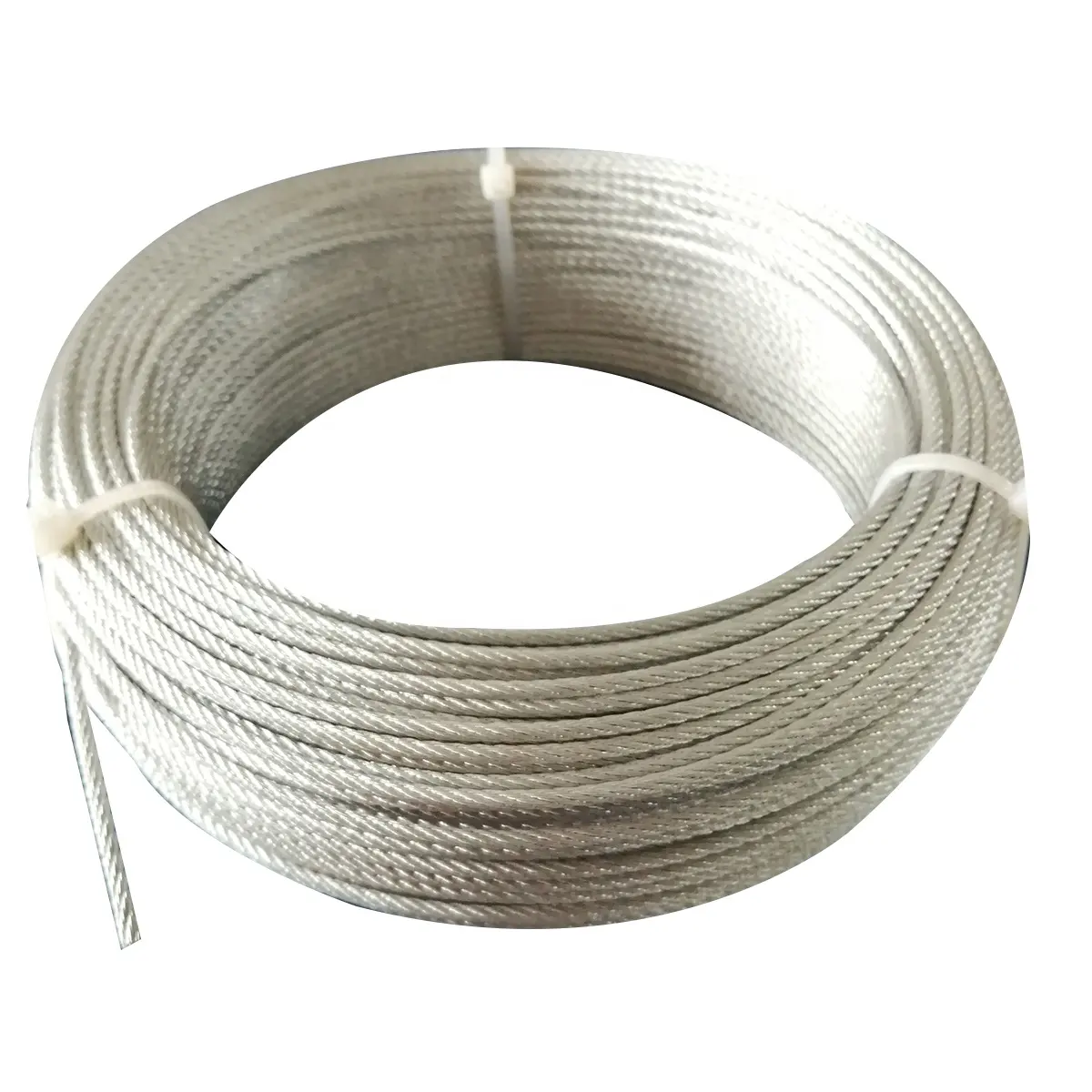 1/6 1/4" 5/16" 3/8" 7x7/7x19 Galvanized Steel Wire Rope and Stainless Steel Wire Rope