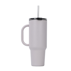 Meilleures Ventes Gobelet Isotherme de 40 oz Recyclable et Écologique à Prix Usine, Logo Personnalisé, Poignée en Acier avec Paille - Product Image 5
