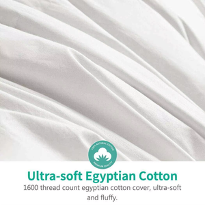 Ai Cập Cotton & Polyester Mùa Đông Ấm Áp Nữ Hoàng Kích Thước Nặng Ngỗng Xuống Comforter Mùa Đông Ấm Áp Duvet Với Ai Cập Bông Pha Trộn - Product Image 3