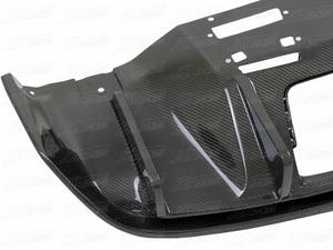 Diffuseur arrière en fibre de carbone de style GT pour <span class=keywords><strong>Audi</strong></span> <span class=keywords><strong>R8</strong></span> V8 V10 2008-2015 Lèvre de pare-chocs arrière modifiée améliorée - Product Image 4