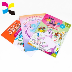 Impression de livres pour enfants personnalisés à colorier avec pelliculage brillant et piqûre à cheval - Product Image 2