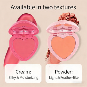 Rubor en Crema en Forma de Corazón de Marca Privada al por Mayor, Nueva Llegada, Rubor de Alta Pigmentación para Mejillas, Rubor al por Mayor - Product Image 3
