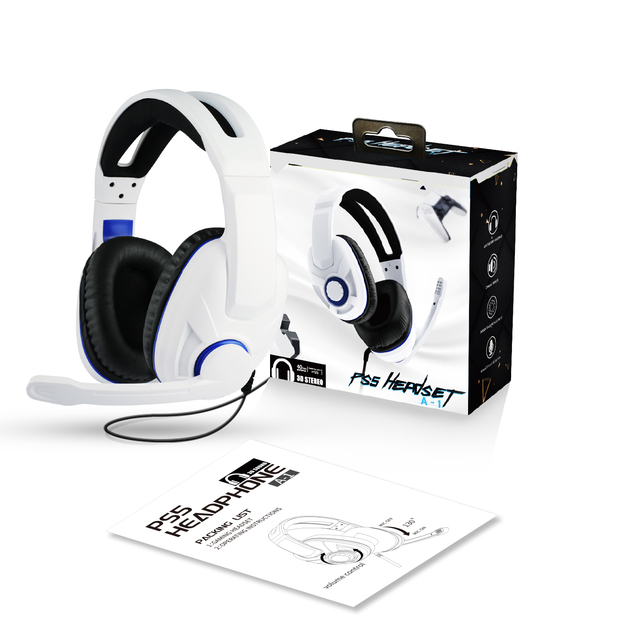 Factory Custom PC Computer Head-Mounted Earphone Stereo Wired Headphone Headset for Gaming