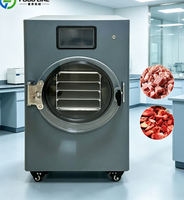 Automatische vacuümlyofilisator kleine vriesdroogmachine voor het drogen van instant koffie vloeibare extracten kleine vriesdroogmachine