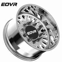 Rines de Aleación Forjados EVOR con Borde Profundo Personalizado de 22, 24, 26, 28 y 30 Pulgadas, 8x170, 8x165.1, 10x225 para Camionetas C10 y F150