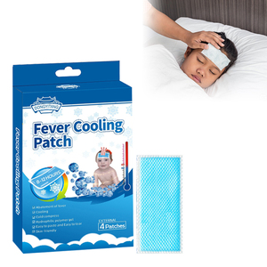 OEMプライベートラベル冷却Ptach副効果なし医療発熱冷却ジェルパッチ - Product Image 1