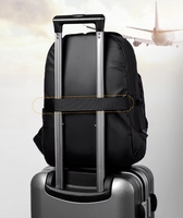 Sacs à dos étanches de haute qualité pour étudiants, cartables durables et portables, sacs à dos de voyage simples pour ordinateur portable avec sangle de bagage
