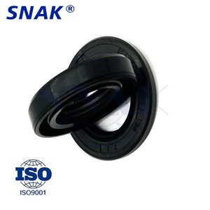 Snak tùy chỉnh Trung Quốc nhà máy sản xuất Màu Đen Nâu TC 55x80x10 con dấu dầu Đôi Lip NBR FKM con dấu dầu cao su con dấu dầu - Product Image 3