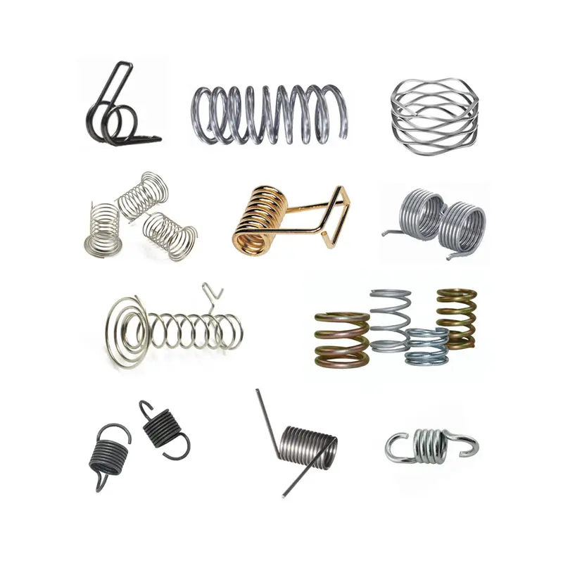 Wholesale Cheap Price Alloy stainless steel long die spring 5mm flat wire torsion tension toy coil compression springs