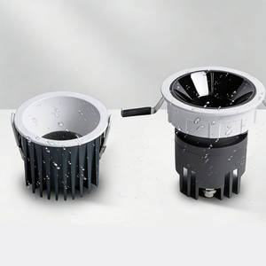 Plafonnier LED rond étanche COB IP65 pour cuisine et salle de bain - Product Image 2