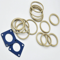 Joints d'étanchéité plats creux personnalisés pour éclairage, joints d'espacement en caoutchouc de silicone moulés par compression découpés sur mesure, produits en caoutchouc