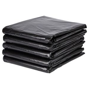 50 Gallon Capacity 3 Mil Heavy Duty Industrial Black Garbage <b>Bag</b> High Quality Contractor <b>Trash</b> <b>Bag</b> - Product Image 3