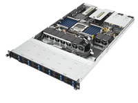 RS501A-E12-RS12U (재고 있음) AMD 싱글 소켓 1U 랙 서버 (전면 4개 핫스왑 베이, 2.5인치 드라이브 지원)