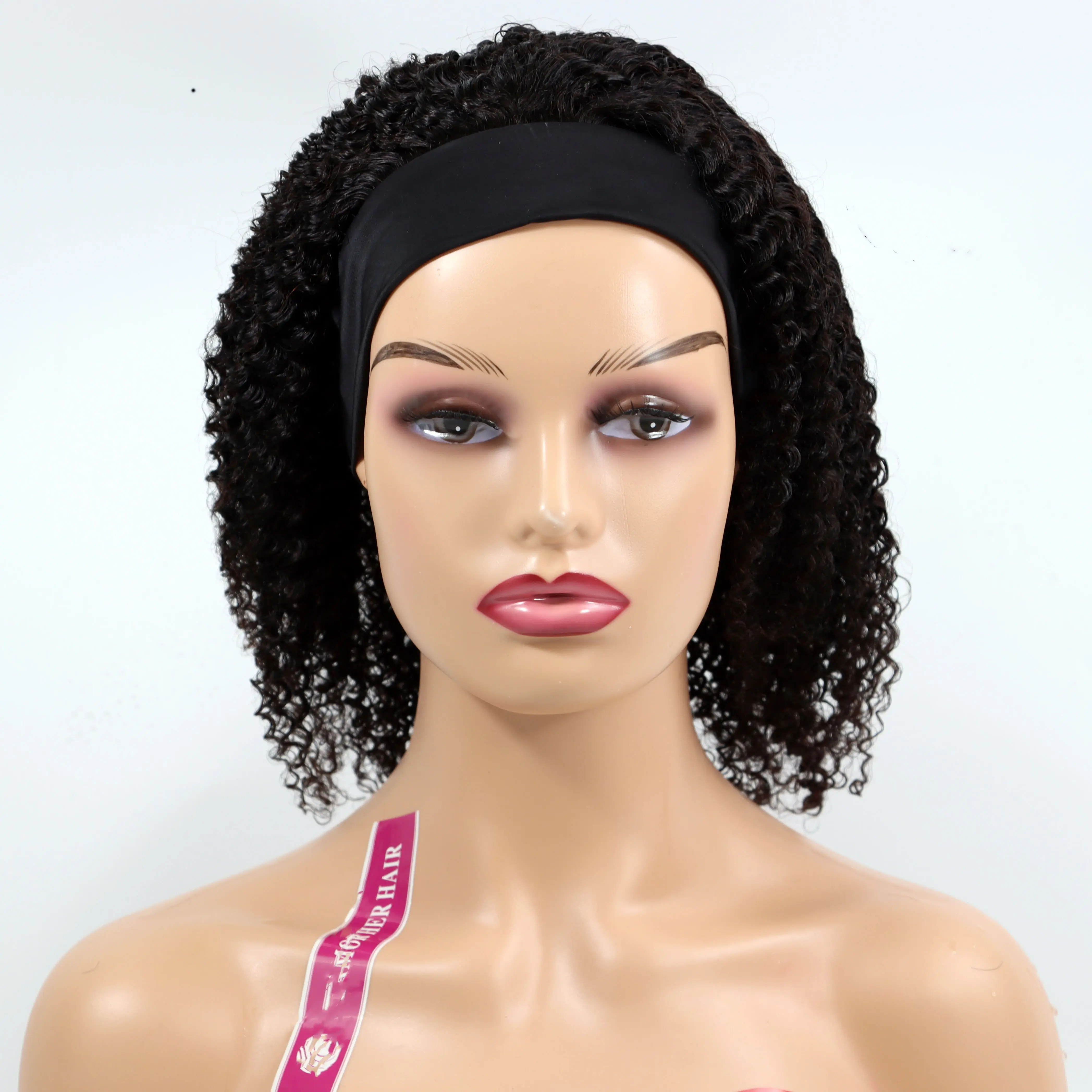 Wholesale Very Cheap Indian Machine Made Short Wigs For African American Women Ice Silk Wig