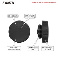 Nouveau bouchon de réservoir d'expansion de liquide de refroidissement 140 kPa ZANTU avec joint pour Land Rover Discovery 2 3 Range Rover L322 P38 PCD000070
