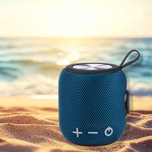 Super Bass Good Sound Quality Loud Bt Tws Portable Fabric Bluetooth IPX7 Outdoor Waterproof Wireless Bluetooth Speaker