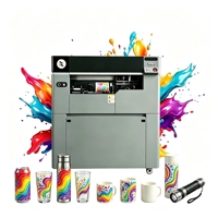 Imprimante UV haute vitesse du fabricant d'origine avec Epon I1600 pour tasses à thé, lampes de poche, gobelets, bouteilles, mugs, petits vases