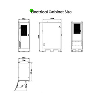 Conteneurs de stockage industriels LVFU 3MWh 5MWh 10MWh IP55 Refroidissement liquide 125KW 261kWh Stockage de batteries commerciales