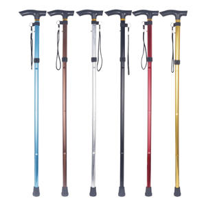 Precio de fábrica Muleta Muletas de codo de aluminio Muletas ajustables para ancianos y discapacitados - Product Image 2