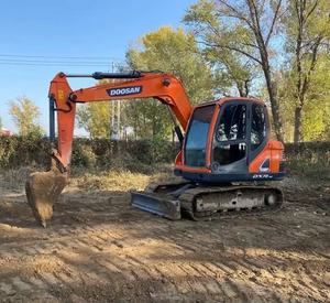 Excavatrice Doosan DX75 de 7 tonnes d'occasion bon marché Dx55 DX60 DH55 Micro pelle Shanghai de haute qualité à vendre - Product Image 6